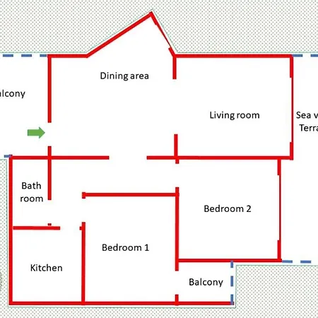 Location Maison En Bord De Mer, Nord Egypte Al Hammam  Exterior photo
